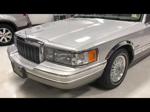 1992 Lincoln Town Car Cartier 38k