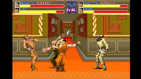 Final Fight - Stage 6 (2-player with Joe) (4/3/10) (Capcom Classics Collection, PS2)