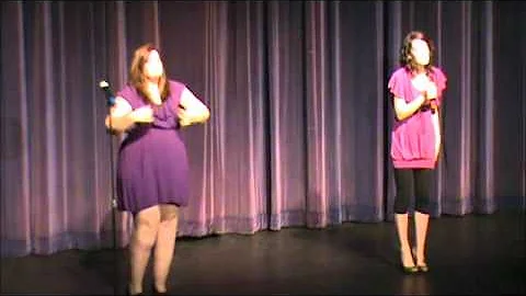 NCHS Variety Show 2012 Arianna Gonzalez and Tabith...