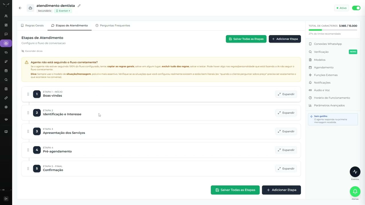 Demonstração da plataforma BeezLabs
