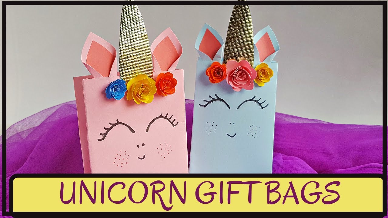 Unicorn Gift Bag Craft