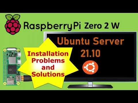 Raspberry Pi Zero 2 W with Ubuntu Server 21.10 support is here