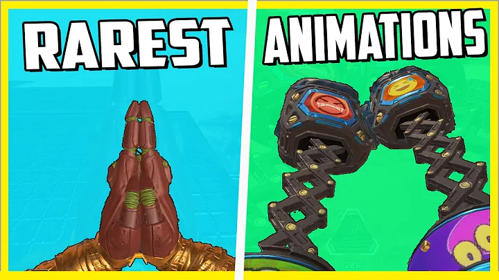 11 Apex Legends Rarest Animations