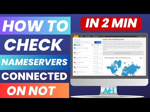 How To Check Nameservers Connected or Not | How to check DNS propagation status | how to update DNS