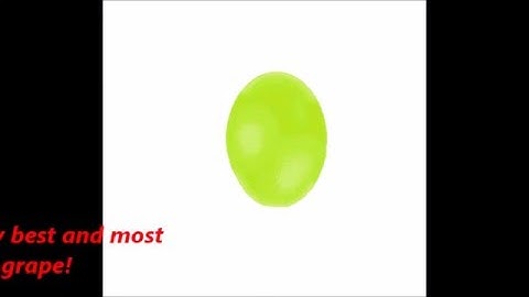 How to draw a realistic grape in MS Paint!
