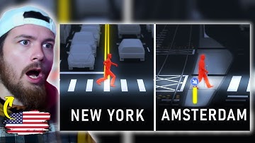 What New York Could Learn From Amsterdam’s Streets | American reacts