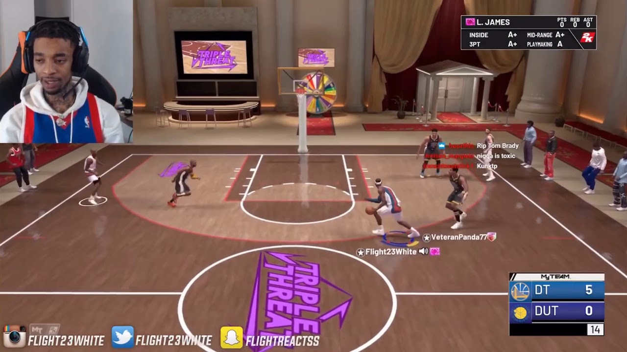 FlightReacts Quits After Playing Unstoppable Triple Threat Team - YouTube