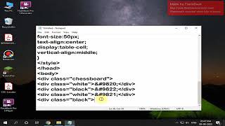 Making a Chessboard Using HTML and CSS