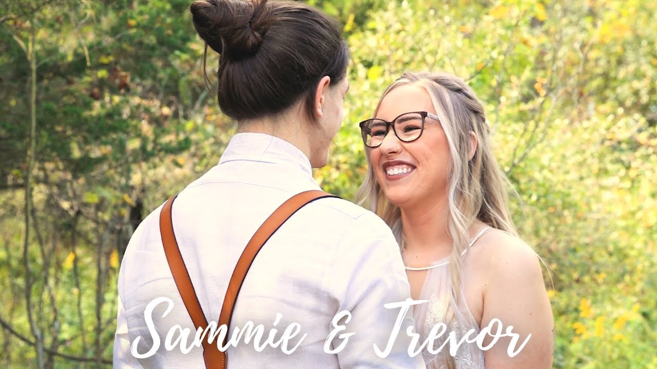 Video thumbnail: Sammie & Trevor Wedding Highlight | A Fall Wedding in Michigan