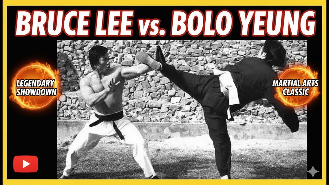 🥋 Bruce Lee vs Bolo Yeung ⚡ Legendary Showdown 🔥 Martial Arts Classic ...