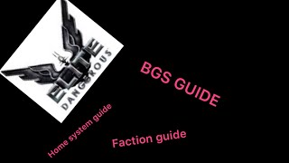How to find the perfect home system/Faction in Elite Dangerous (bgs guide)