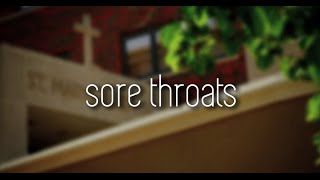 Children with sore throats