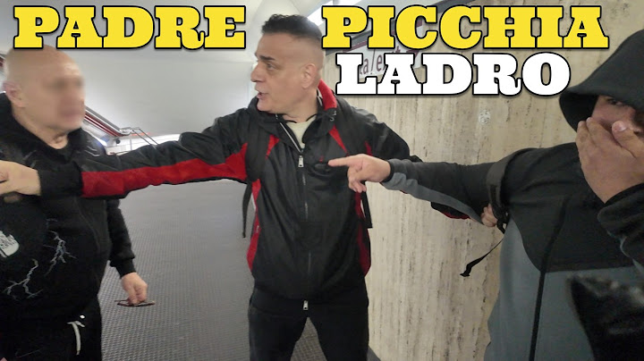 Padre di un minore cerca di Picchiare Ladro prima che venga arrestato