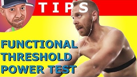 Triathlon Bike FTP Functional Threshold Power Test