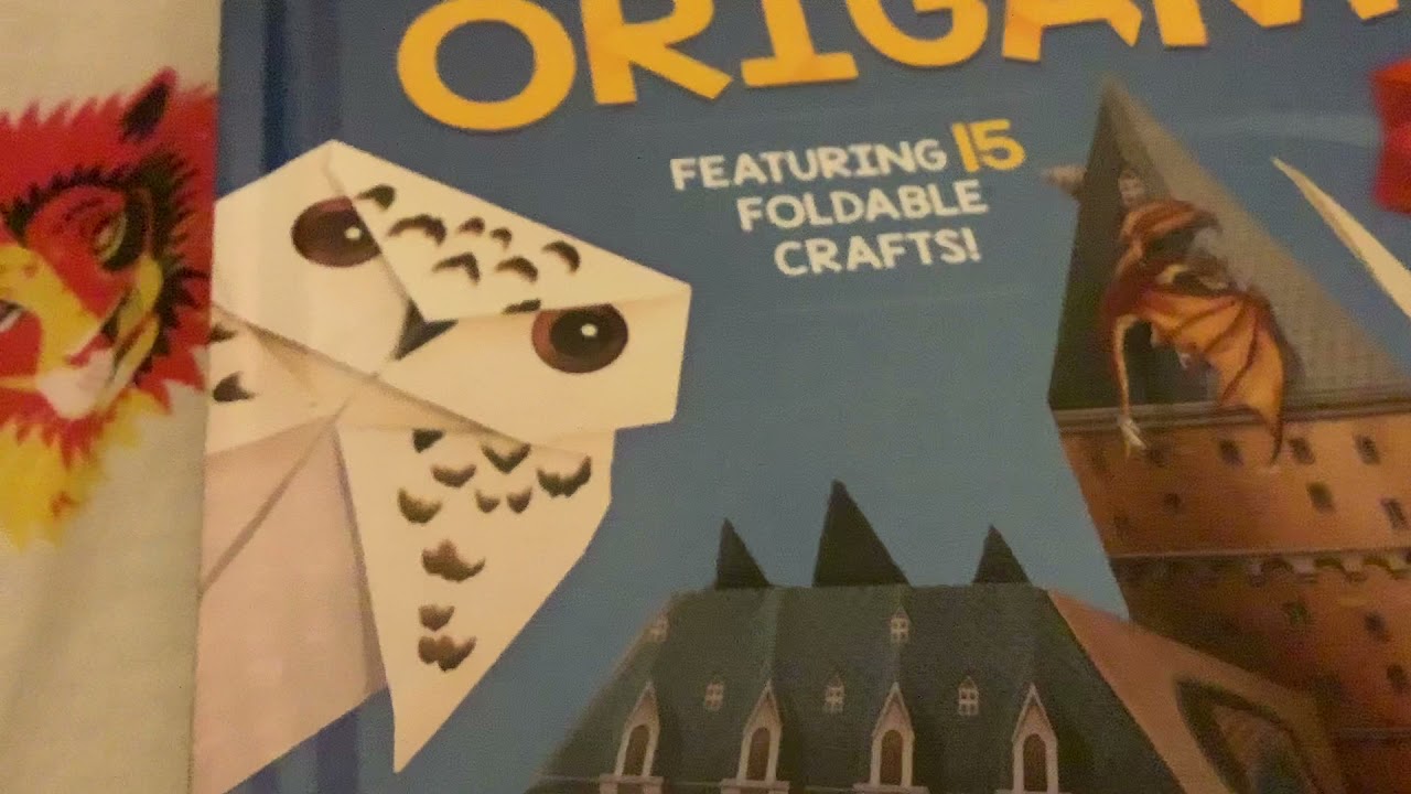 my Harry Potter Origami book review - YouTube