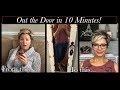 Out the Door in 10 Minutes!! Hair, Makeup & Outfit
