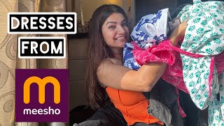 MEESHO dresses haul!💕 Everything Under Rs.1000/- 😱 Try-on Haul || Astha Chawla