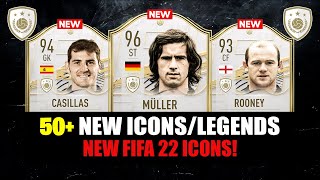 FIFA 22 | NEW ICONS IN FIFA 22!  ft. Casillas, Müller, Rooney... etc