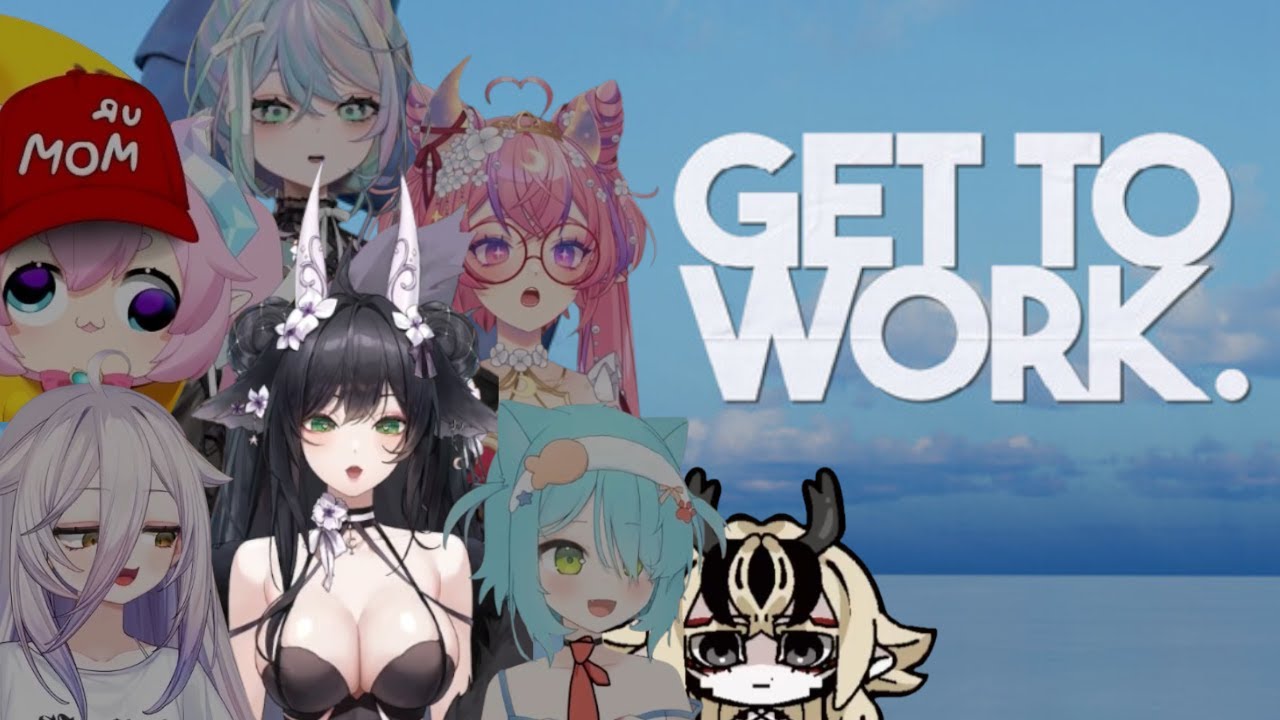 Get To Work VTuber Rage Compilation