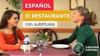 Español - El restaurante (con subtítulos)
