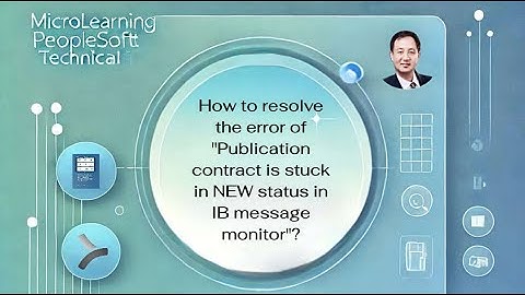 How to resolve the error of "Publication contract is stuck in NEW status in IB message monitor"?