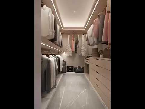 Walk in closet design