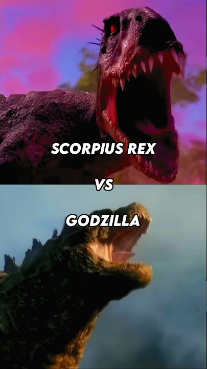 Scorpius rex VS Godzilla