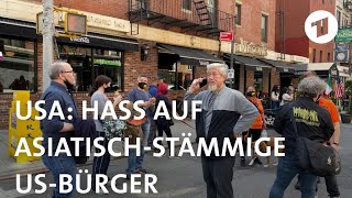 Hass auf asiatisch-stämmige Bürger in den USA | Weltspiegel