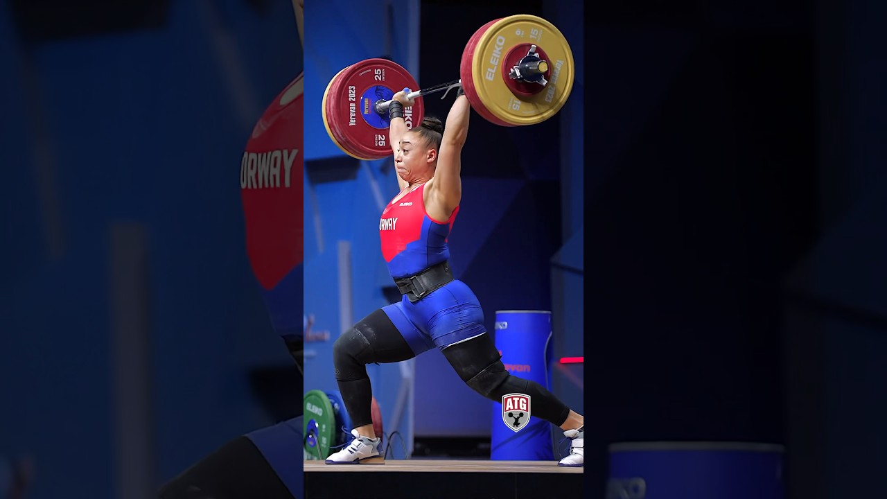 Solfrid Koanda (87kg 🇳🇴) 155kg / 342lbs C&J 🥇! 