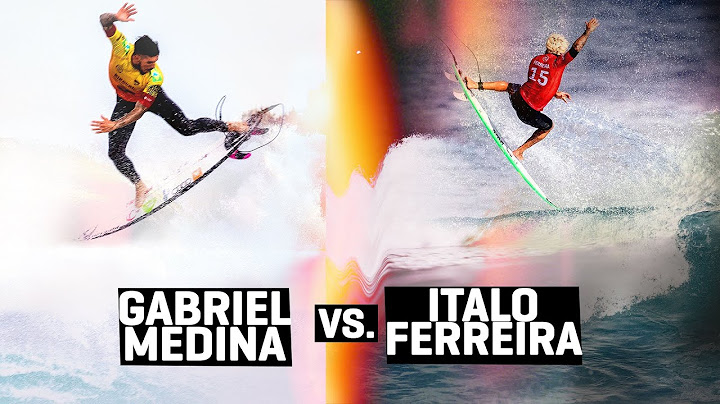 The Battle For Aerial Superiority And The 2021 World Title: Gabriel Medina Vs.Italo Ferreira