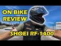 Shoei RF-1400 Helmet Review