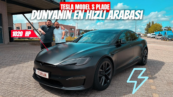 0-100 1.9 Saniye 1020 Beygir TESLA PLAID - Dunyanin En hizli Arabasi TESLA Model S PLAID İnceleme