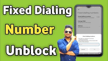 Fixed Dialing Number Kya Hai ? FDN List Kya Hai ? Fixed Dial Numbers l FDN Mode Deactivated l