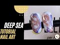 Tutorial Nail Art Fondale Marino - decorazioni unghie