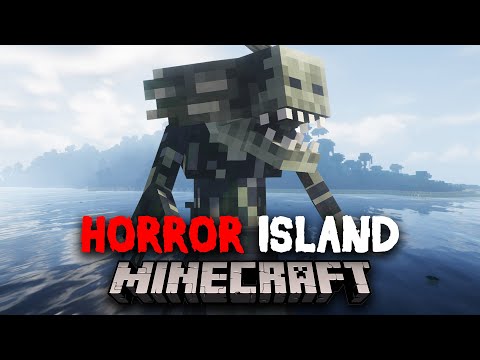 Trying to Survive 100 Days on Horror Island in Minecraft…