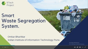 Smart Waste Segregation System