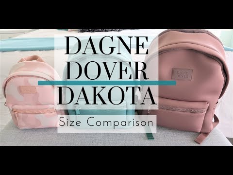 Dagne Dover Dakota: Size Comparison- Large, Medium and Small 