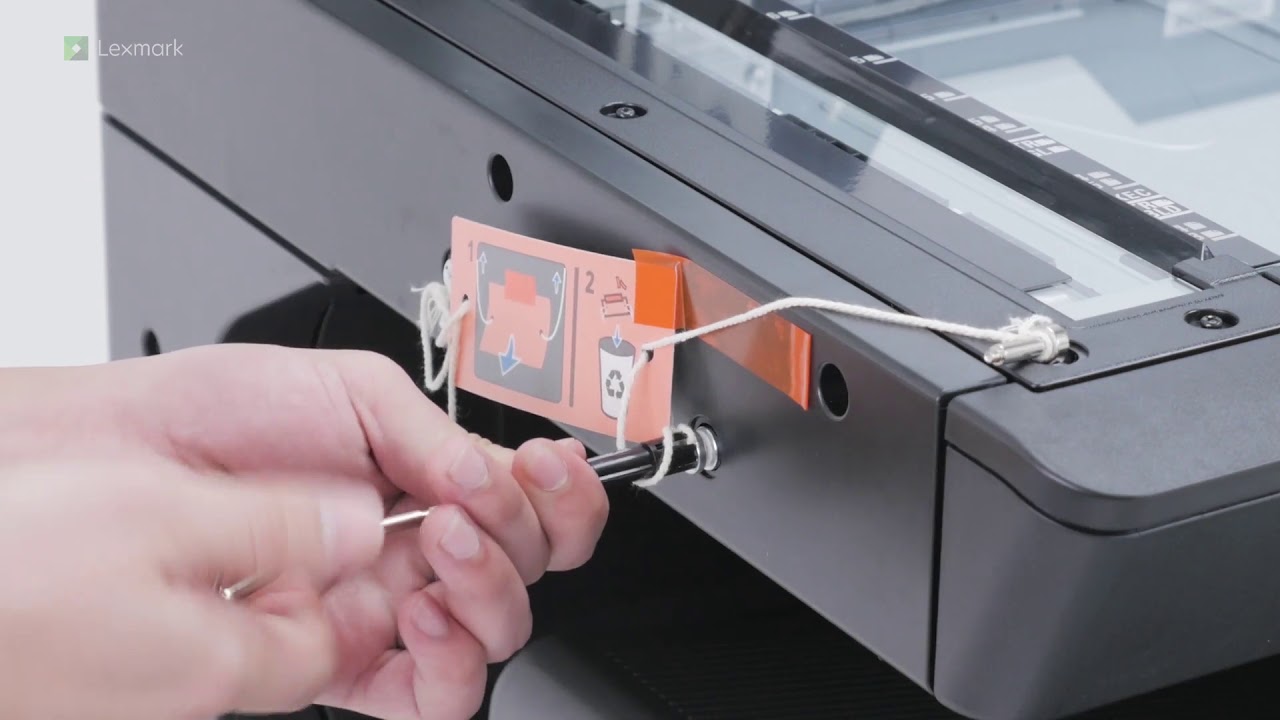 CX920 Series—Setting up the printer - YouTube