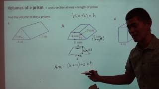 009 area and volume of prisms more examples