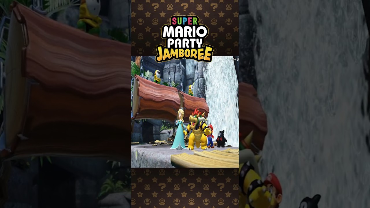 Lumber Tumble - Super Mario Party Jamboree #shorts
