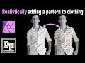 Adding a pattern to clothing. Affinity Photo Tutorial