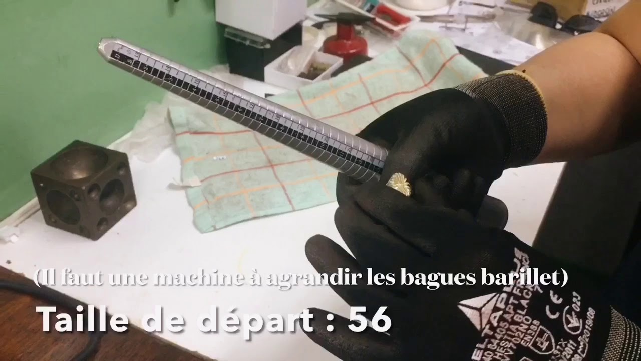 Comment agrandir une bague sans la couper ? YouTube