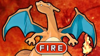 Pokémon FIRE RED mas SÓ posso usar tipo PEDRA! 🪨 