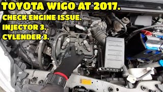 TOYOTA WIGO 2017 AT / CHECK ENGINE PROBLEMS.