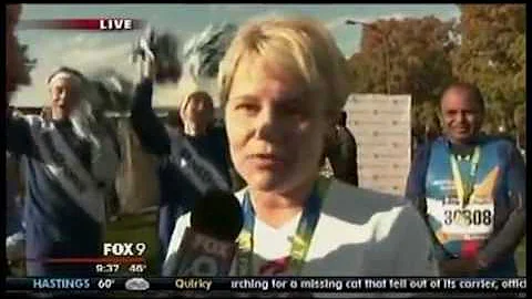Volunteer Jen Thorson 'Runs for Heart' at Twin Cit...
