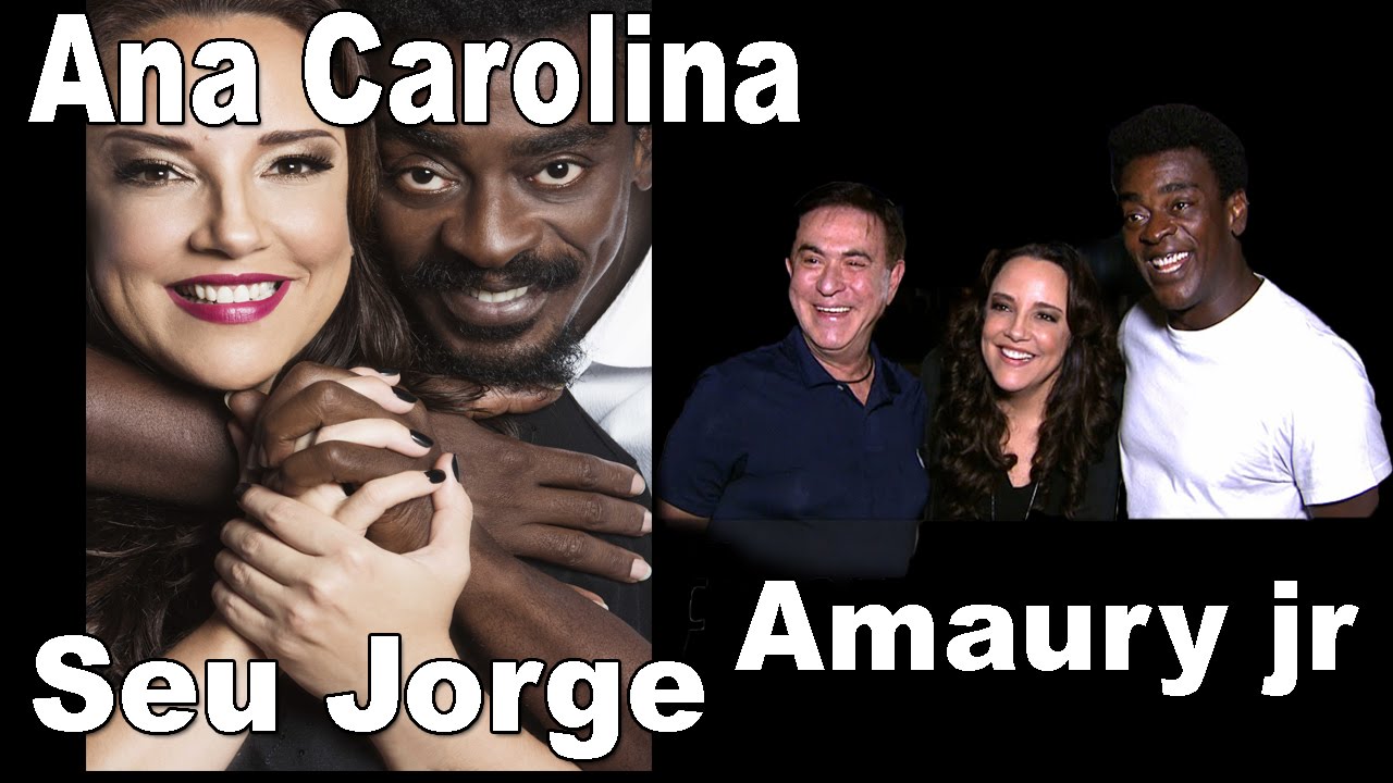 Ana Carolina & Seu Jorge - Programa Amaury Jr. (13/04/16) HD - YouTube
