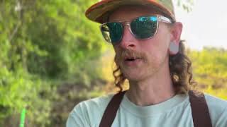 SNAKE ATTACKS me on a #beaver Dam!! 🐍🦫