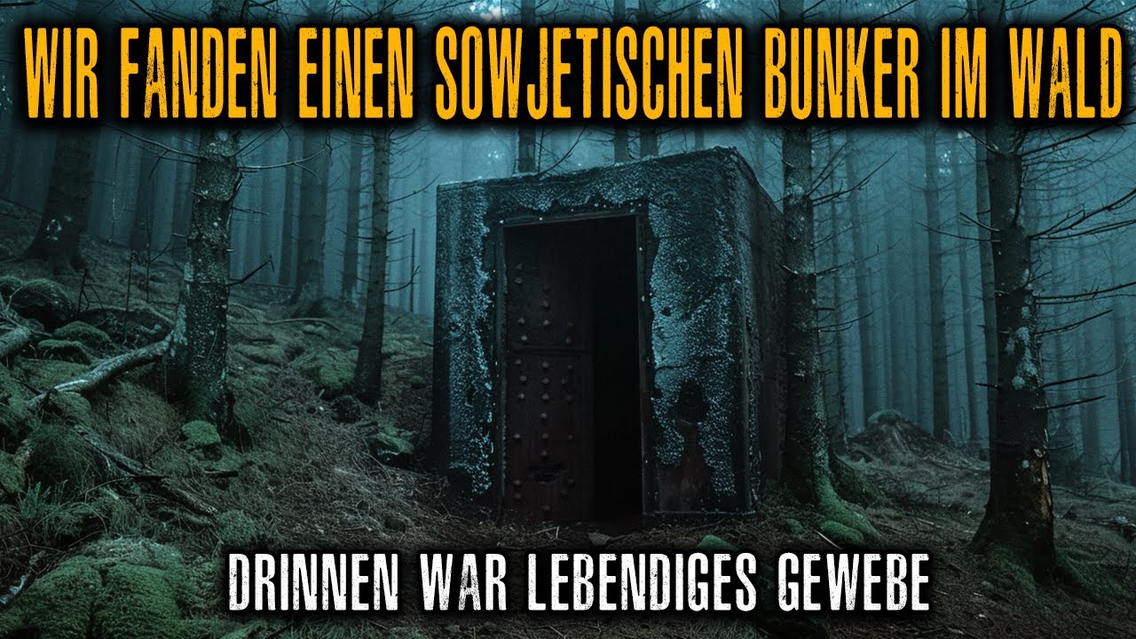 Militär FAND EINEN VERSIEGELTEN BUNKER im Wald: Drinnen WAR LEBENDIGES GEWEBE