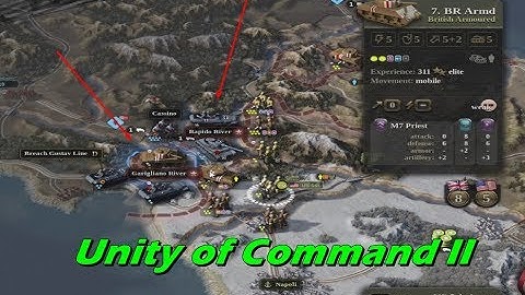 Unity of Command II - Volturno Line - Gameplay Part 4