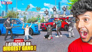 MICHAEL ATTACK On BIGGEST GANGSTER in GTA 5 REAL LIFE!🔥#28